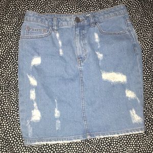 Jean skirt